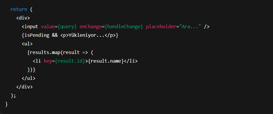 Web Programlama Eğitimi : React 19 - Görsel 2