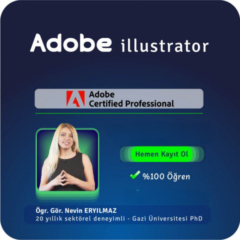 Adobe Illustrator Yüz Yüze Özel Ders 6 SAAT