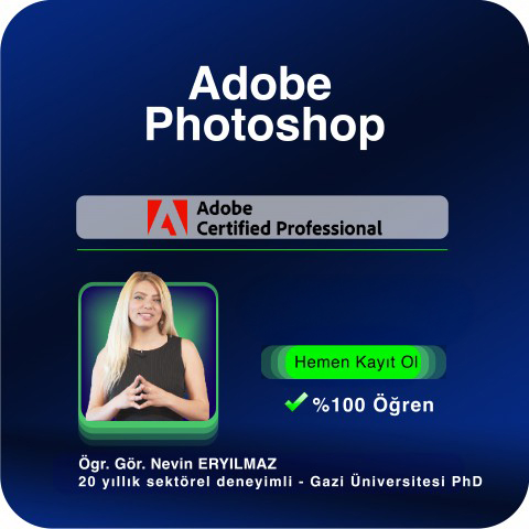 Adobe Photoshop Yüz Yüze Eğitim