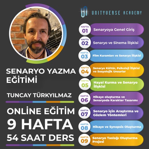 Senaryo Yazma Canlı (Online) Eğitimi