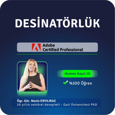 Desinatörlük Canlı (Online) Eğitimi