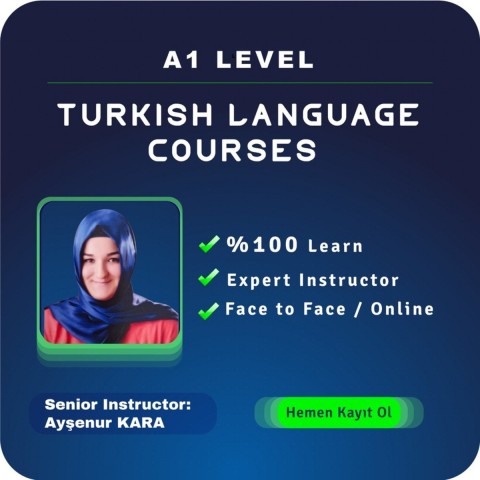 دورة اللغة التركية A1 / A1 Türkçe Kursu