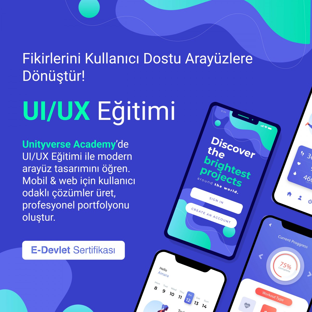 UI/UX Tasarım Eğitimi Canlı (Online) Eğitimi