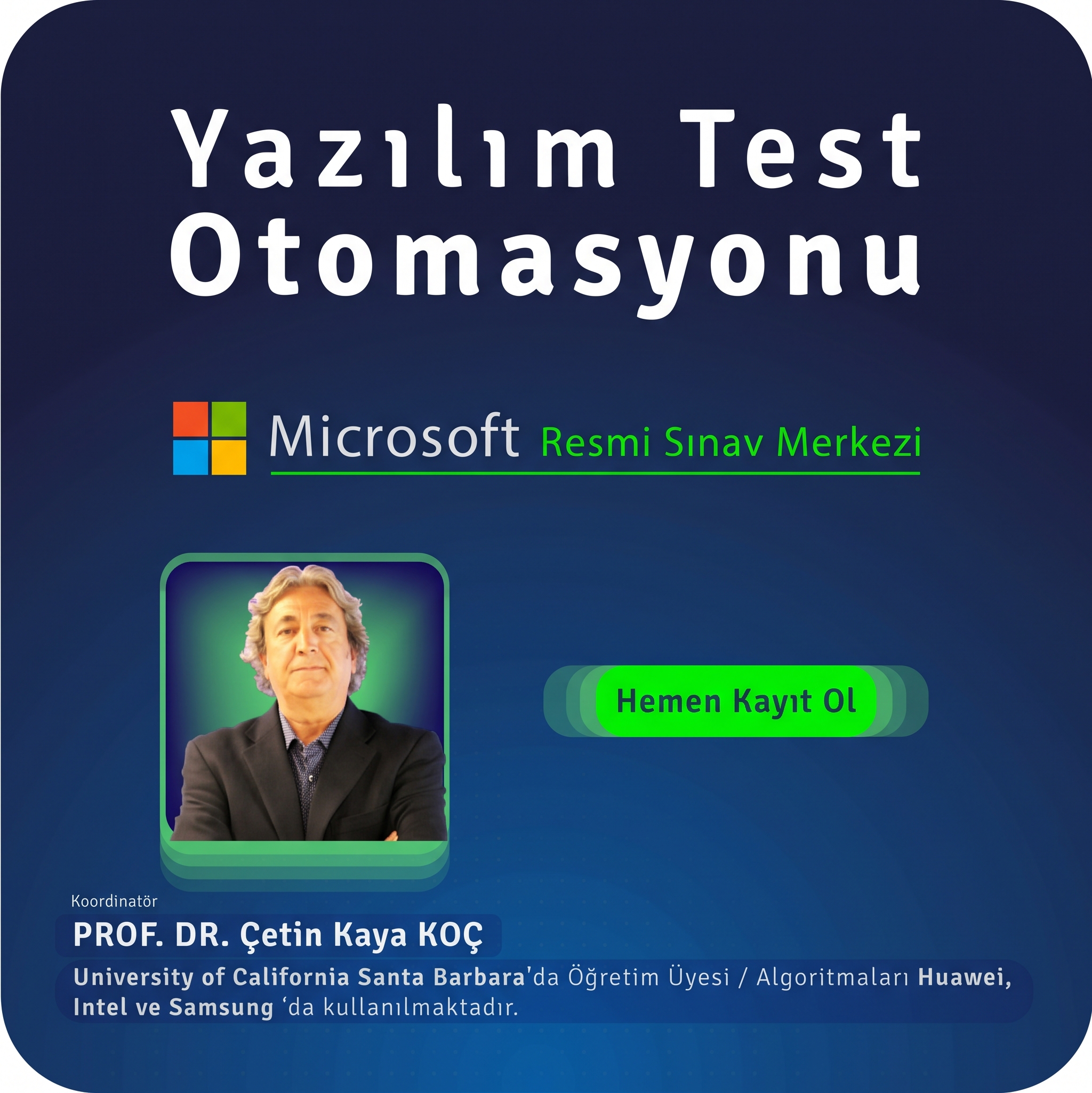 Yazılım Test Otomasyonu Online(Canlı) Özel Ders 60 saat