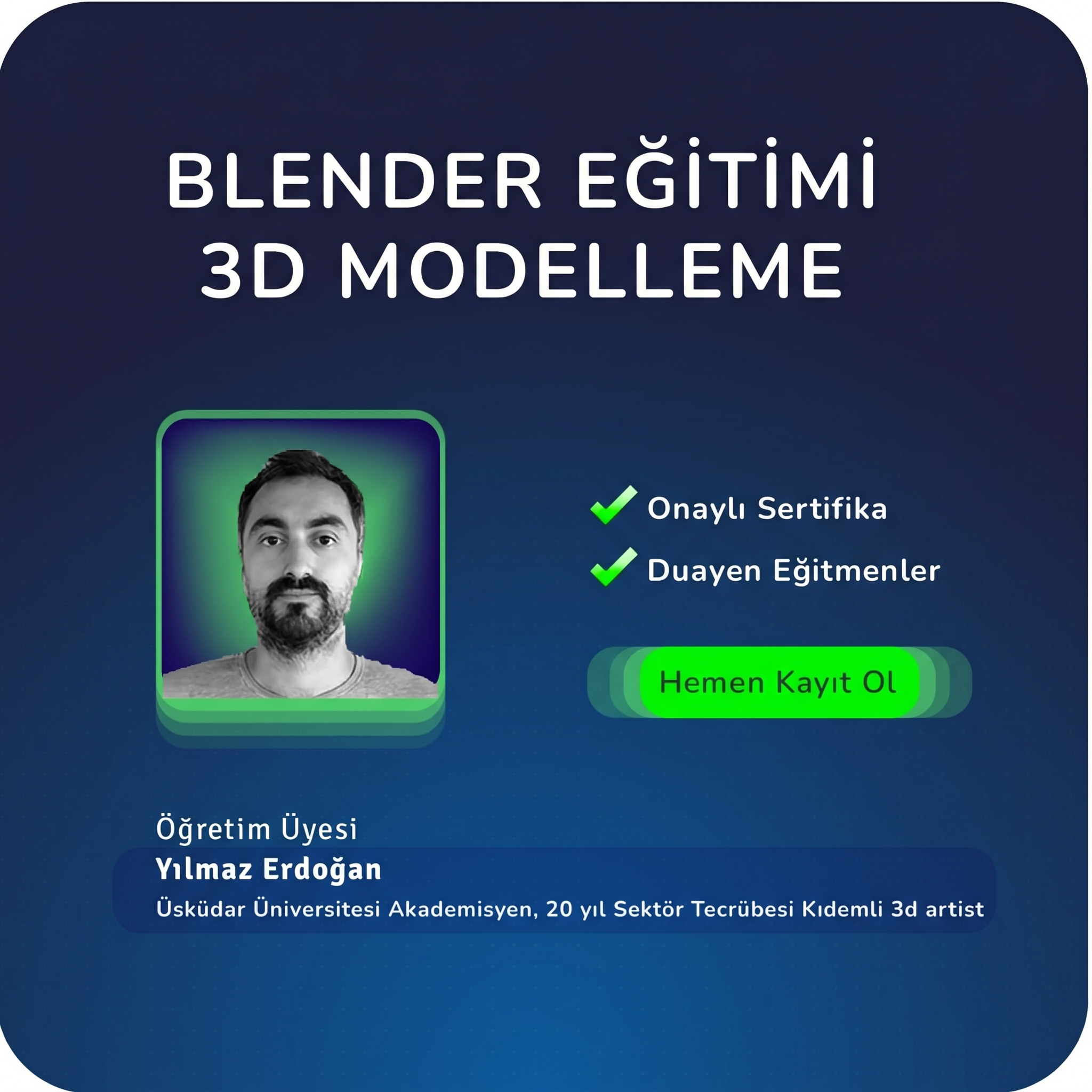 Online Blender Eğitimi 30 Saat