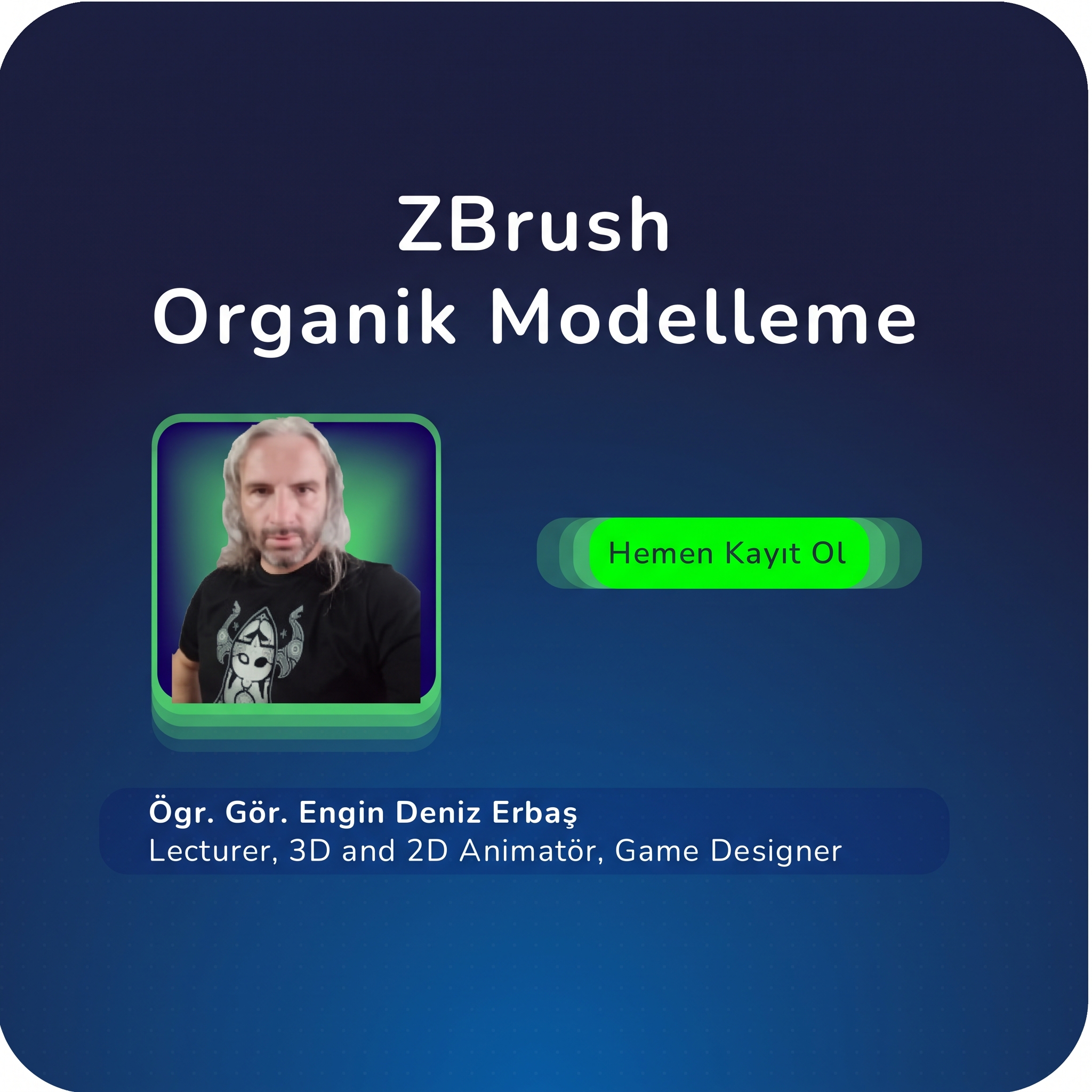 ZBrush Organik Modelleme Özel Ders – Birebir Yüz Yüze (Sculpting & Anatomi)