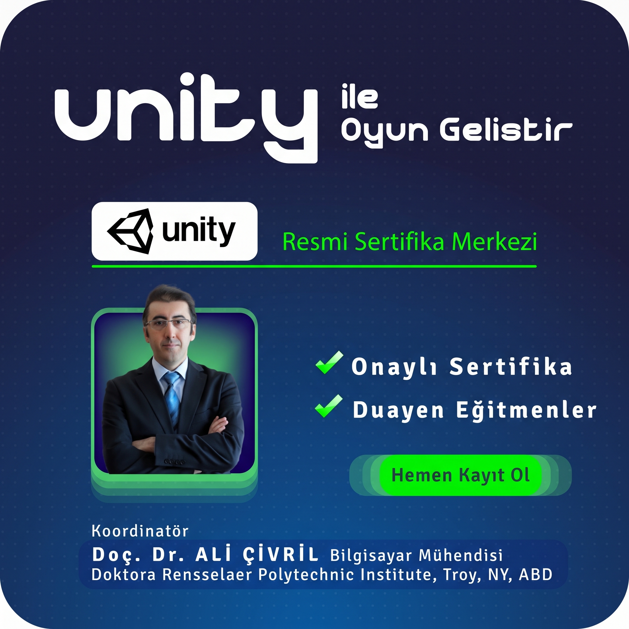 Unity Oyun Geliştirme Özel Ders – Birebir Online Canlı Eğitim