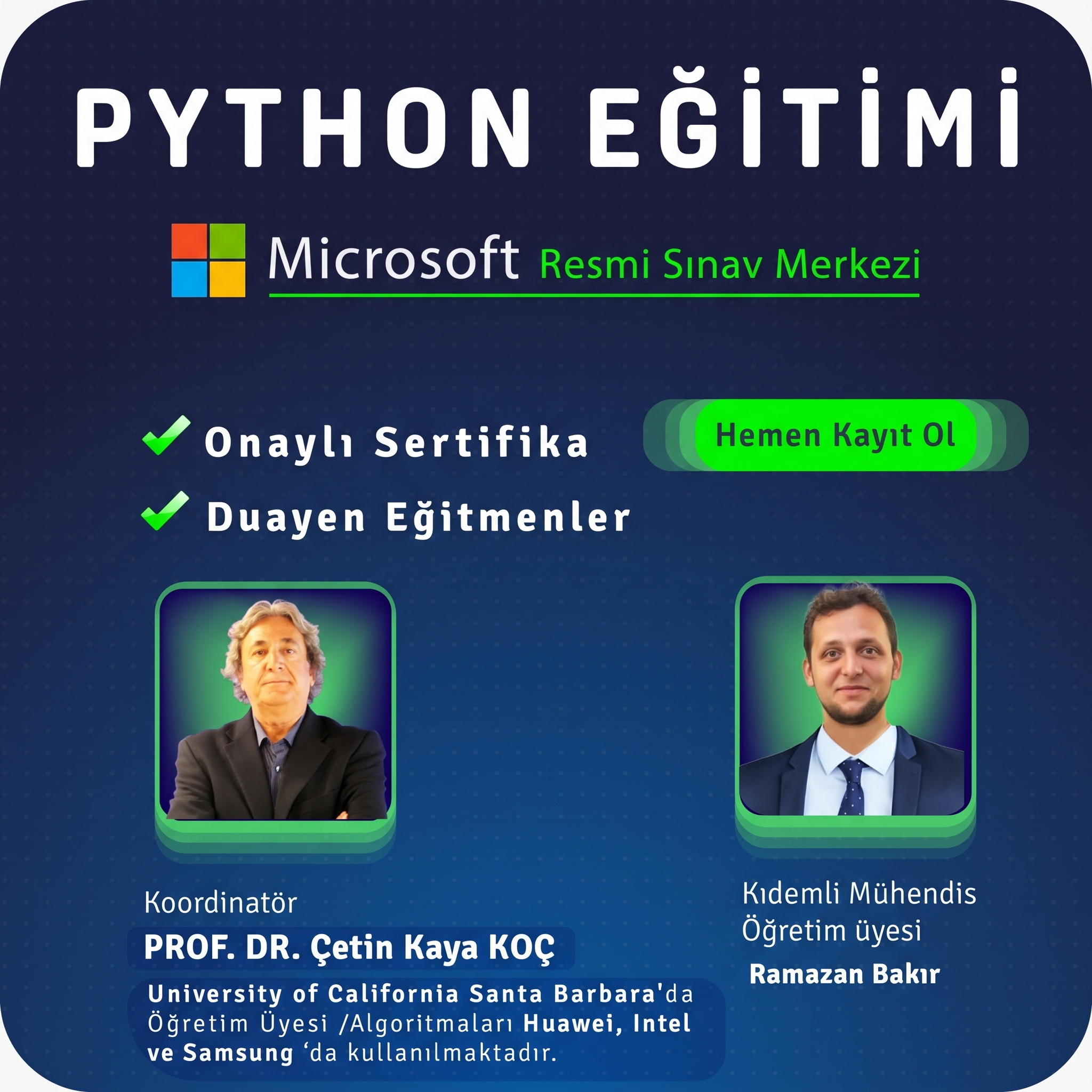 Python Programlama Özel Ders – Birebir Yüz Yüze
