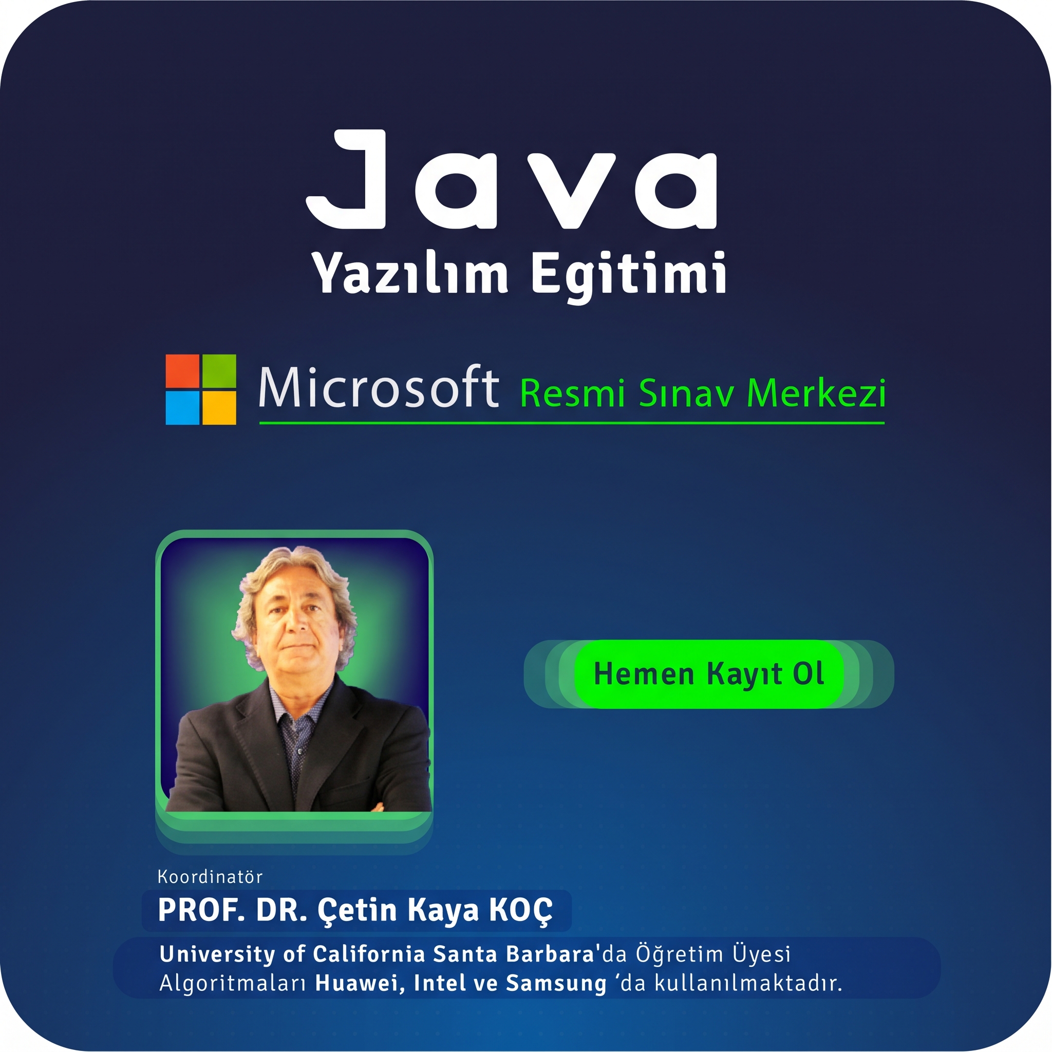 Java Programlama Özel Ders – Birebir Online Canlı